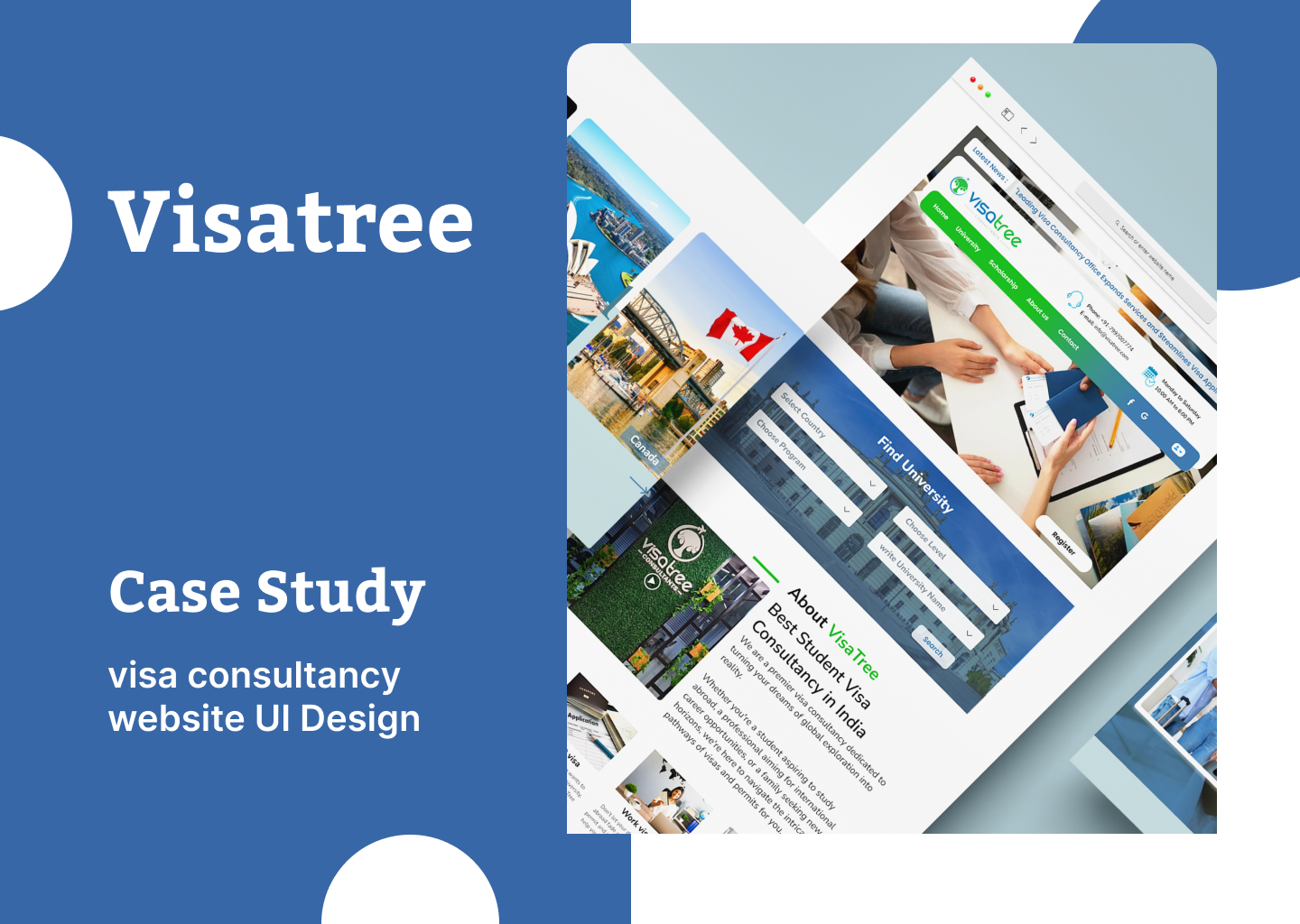 visaTree UI UX